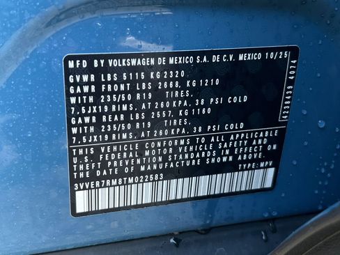 New 2026 Volkswagen Tiguan SE image 31