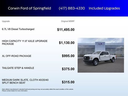 New 2026 Ford F250 XL AWD/4WD image 5