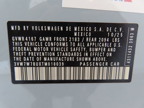 New 2026 Volkswagen Jetta SE image 29