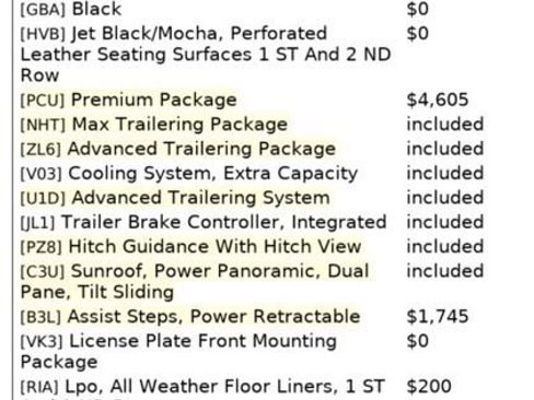Used 2021 Chevrolet Tahoe High Country w/ Premium Package AWD/4WD image 27