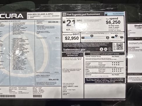 New 2026 Acura MDX A-Spec image 35