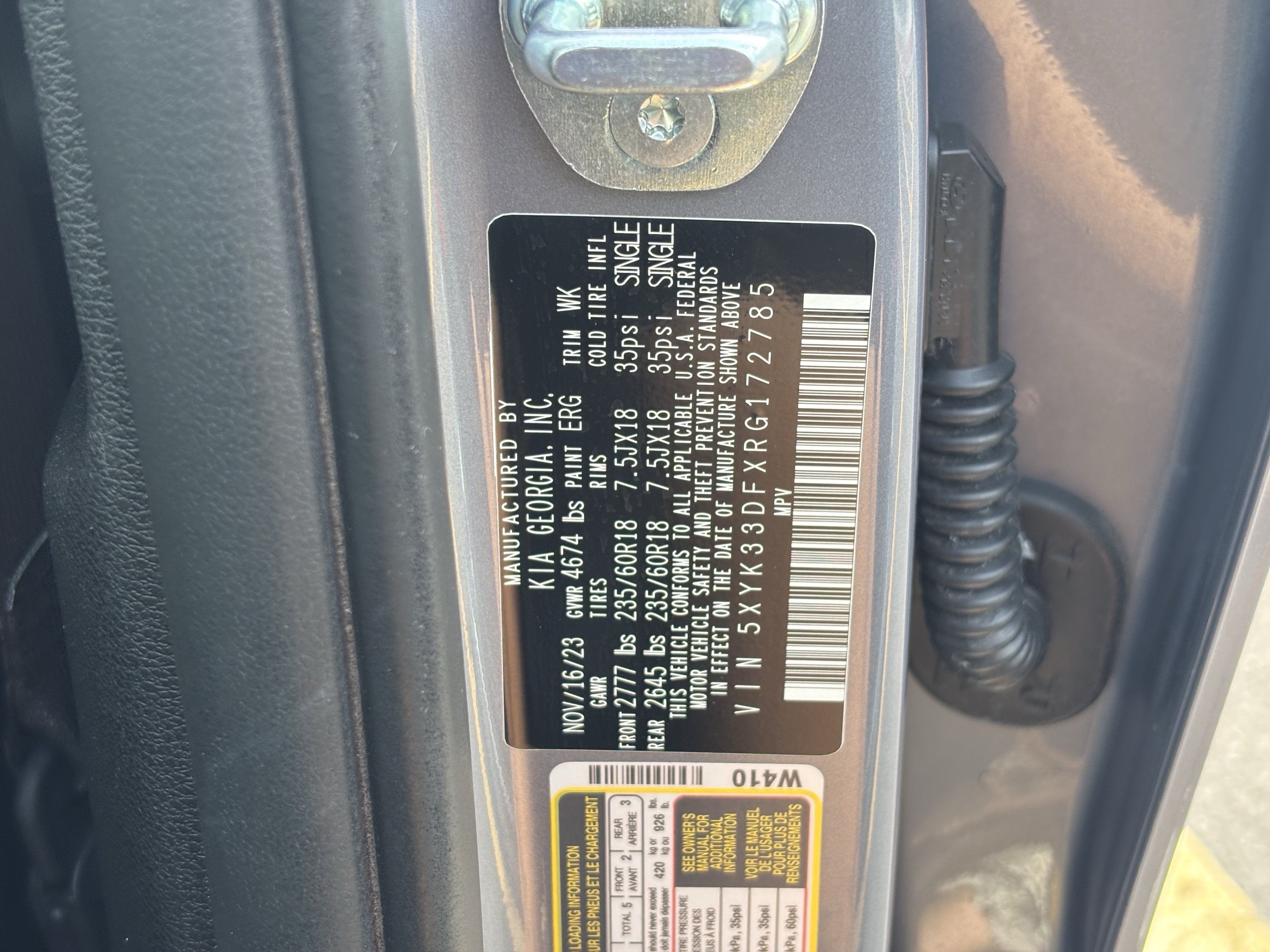 Certified 2024 Kia Sportage EX FWD image 30