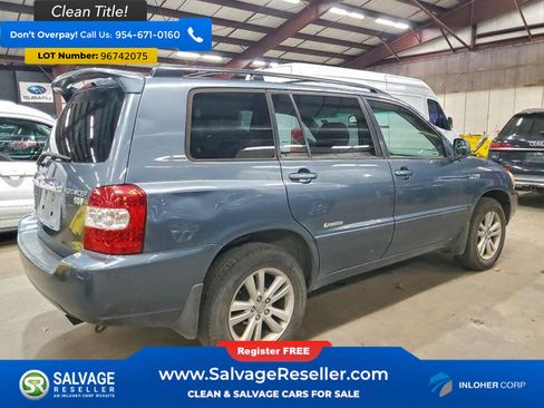 Used 2007 Toyota Highlander 4WD Hybrid image 4