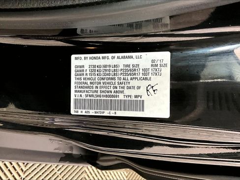 Used 2017 Honda Odyssey EX-L image 31