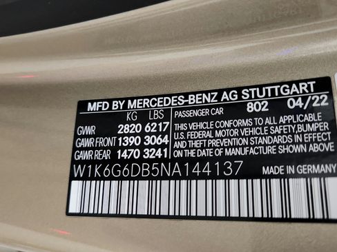 Used 2022 Mercedes-Benz S 500 4MATIC image 12