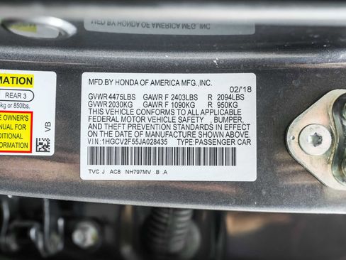Used 2018 Honda Accord EX-L image 29