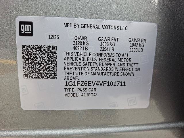 New 2027 Chevrolet Bolt RS FWD image 10