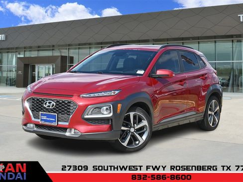 Certified 2021 Hyundai Kona Limited w/ Cargo Package image 1