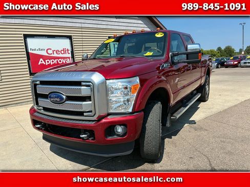 Used 2016 Ford F350 Platinum w/ Platinum Package AWD/4WD image 1