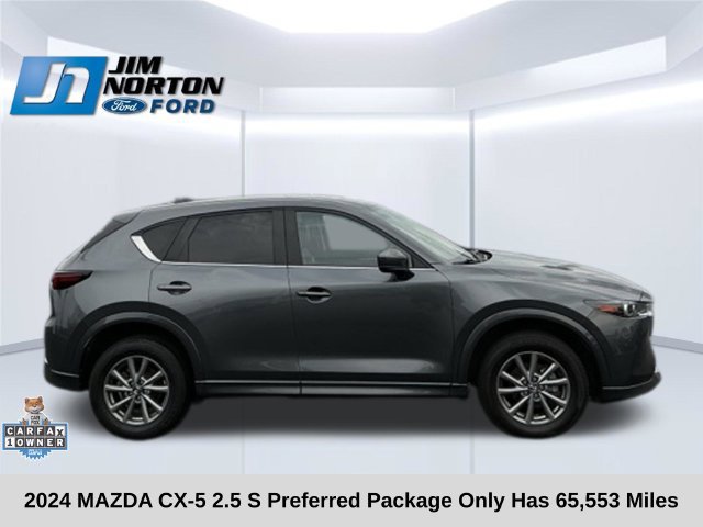 Used 2024 MAZDA CX-5 AWD 2.5 S w/ Preferred Package image 3