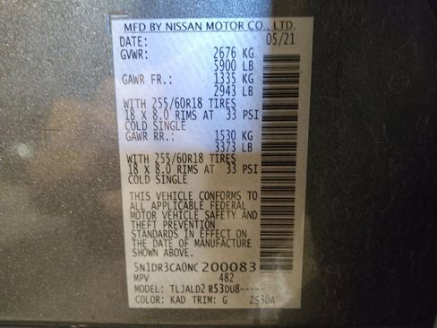 Used 2022 Nissan Pathfinder SL FWD image 33