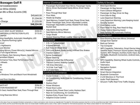 Certified 2024 Volkswagen Golf R AWD/4WD image 7
