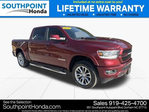 Used 2022 RAM 1500 Laramie w/ Sport Appearance Package image 1