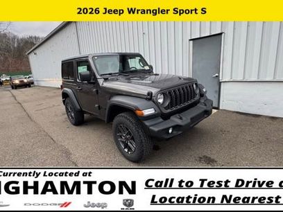 New 2026 Jeep Wrangler Sport S