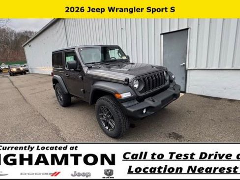 New 2026 Jeep Wrangler Sport S image 1