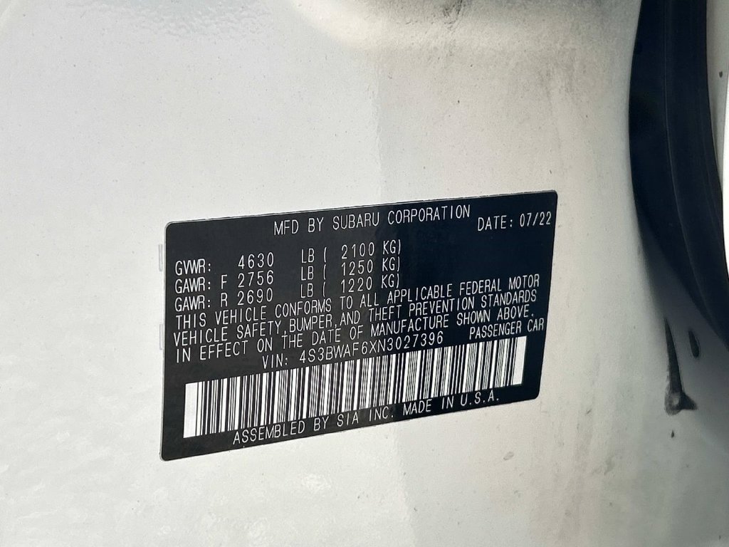 Used 2022 Subaru Legacy Premium AWD/4WD image 10