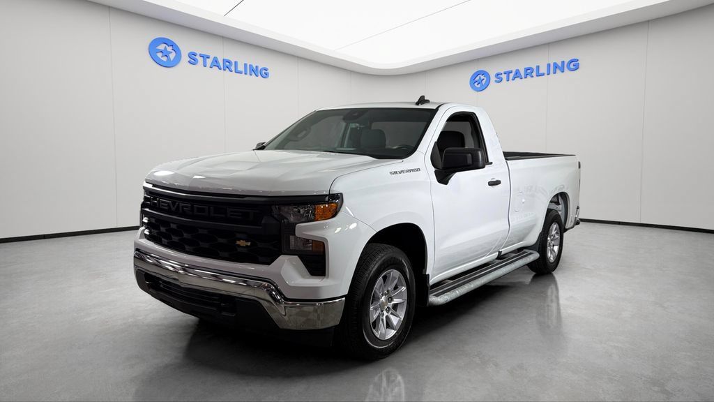 Certified 2025 Chevrolet Silverado 1500 W/T RWD image 32