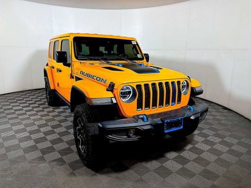 Used 2021 Jeep Wrangler Unlimited Rubicon 4xe w/ Cold Weather Group image 2