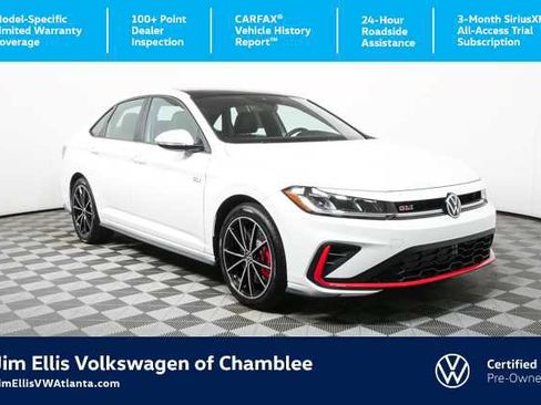 Certified 2025 Volkswagen Jetta GLI Autobahn FWD image 1