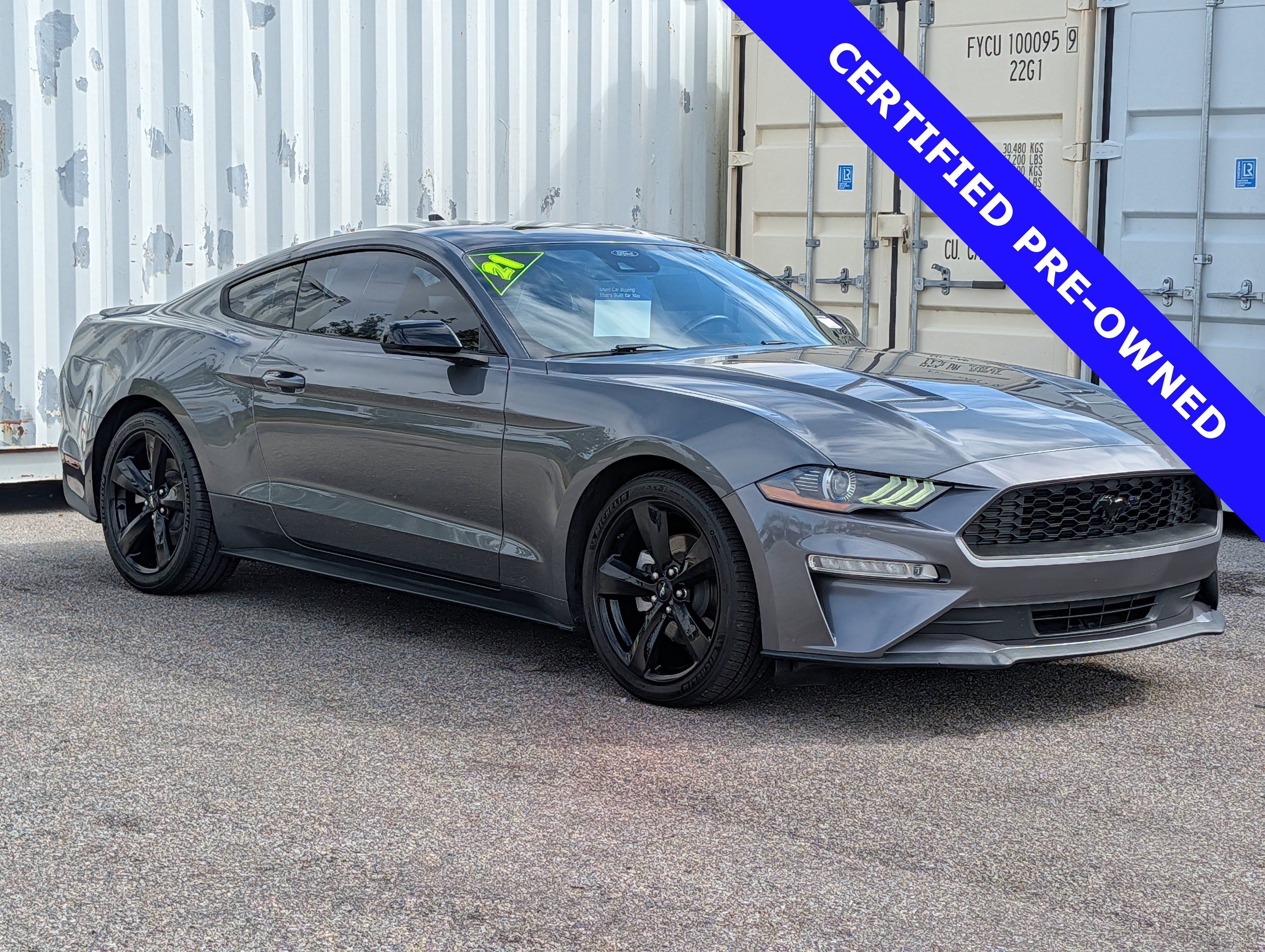 Certified 2021 Ford Mustang Premium w/ Black Accent Package RWD image 3