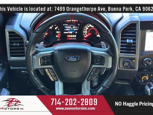 Used 2018 Ford F150 Raptor w/ Equipment Group 801A Mid image 19