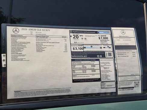 New 2026 Mercedes-Benz GLE 53 AMG 4MATIC image 19