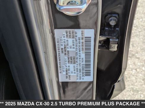 New 2025 MAZDA CX-30 2.5 Turbo w/ Premium Plus Pkg image 15
