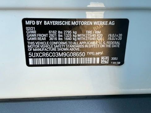 Used 2021 BMW X5 xDrive40i w/ Convenience Package image 14