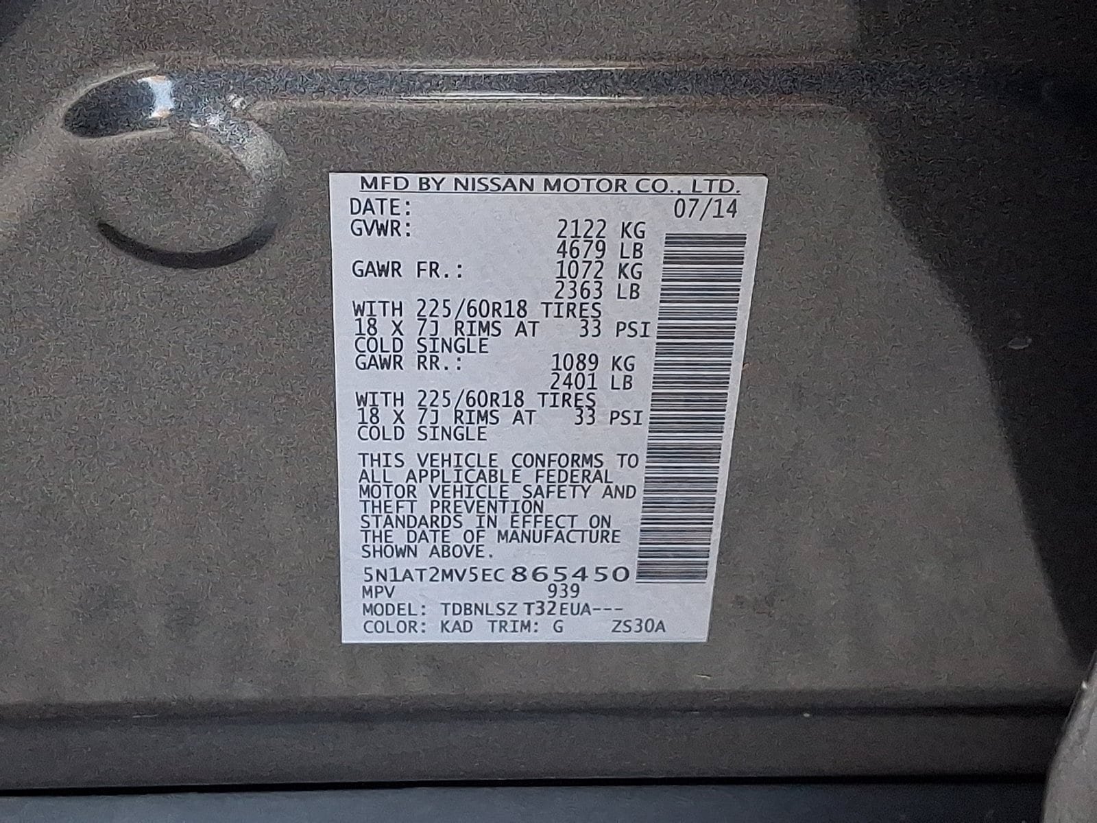 Used 2014 Nissan Rogue SL w/ SL Premium Package AWD/4WD image 27