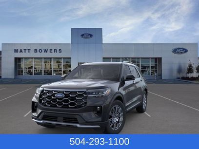 New 2026 Ford Explorer Platinum