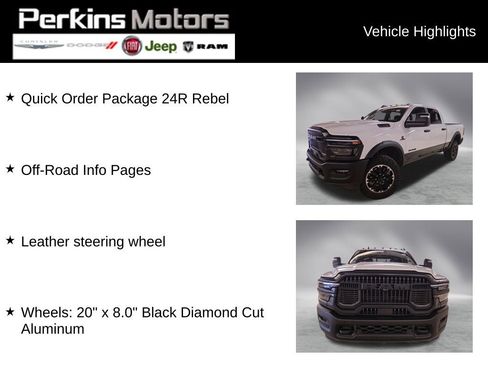 Used 2026 RAM 2500 Rebel image 2