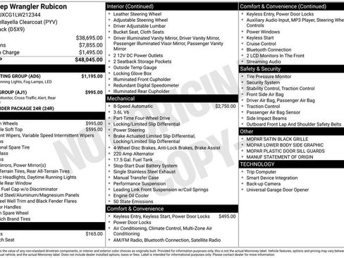 Used 2020 Jeep Wrangler Rubicon w/ LED Lighting Group image 35