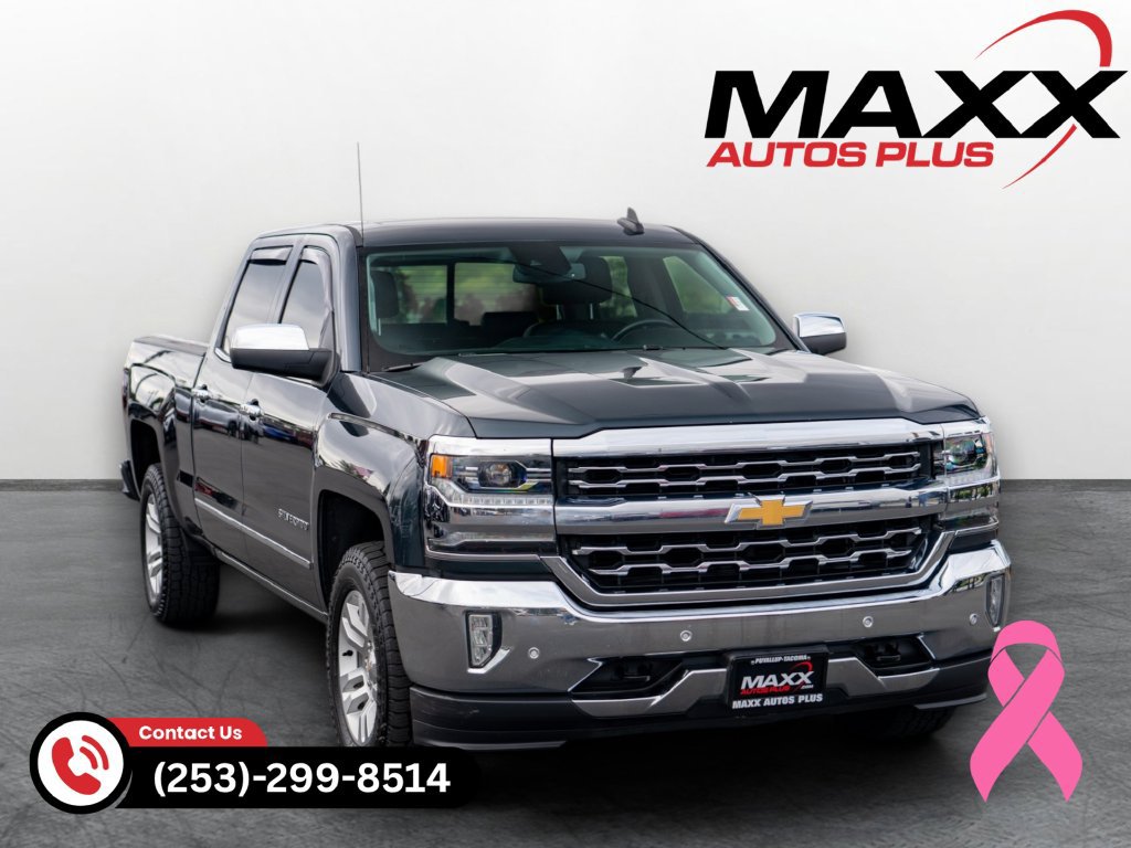 Used 2018 Chevrolet Silverado 1500 LTZ w/ LTZ Plus Package AWD/4WD image 1