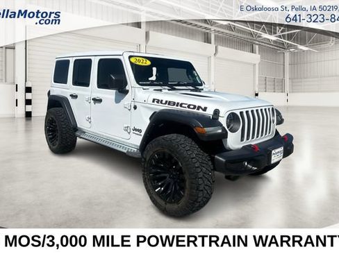 Used 2022 Jeep Wrangler Unlimited Rubicon w/ LED Lighting Group AWD/4WD image 1