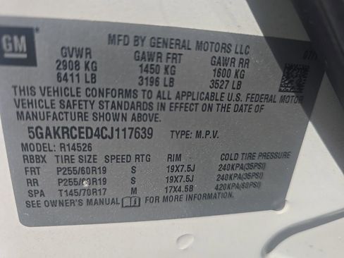 Used 2012 Buick Enclave Leather w/ LPO, Cargo Convenience Pkg image 13