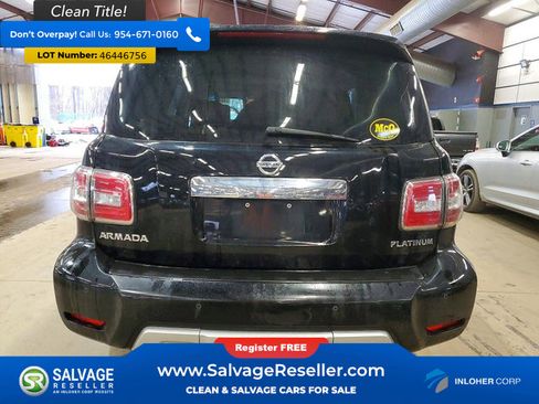 Used 2017 Nissan Armada Platinum w/ Captain Seat Package AWD/4WD image 8