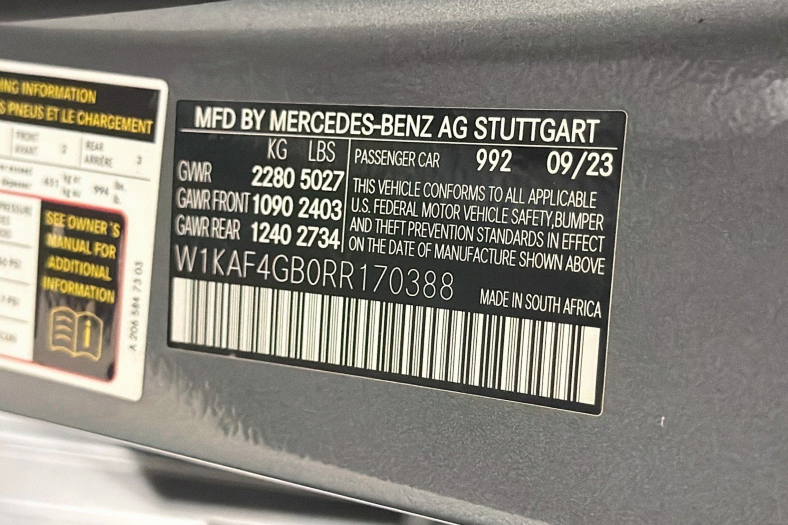 Certified 2024 Mercedes-Benz C 300 Sedan w/ Pinnacle Trim Package image 27