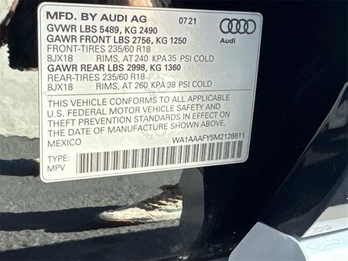 Used 2021 Audi Q5 2.0T Premium w/ Convenience Package image 15