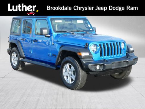 Used 2022 Jeep Wrangler Unlimited Sport image 1