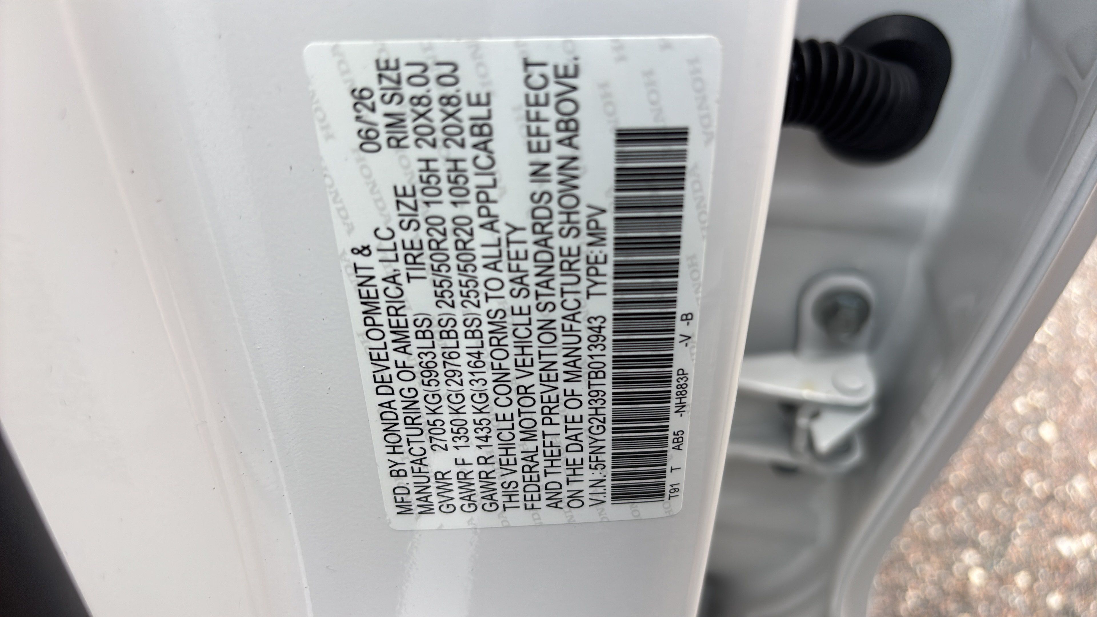 New 2026 Honda Pilot Sport image 15