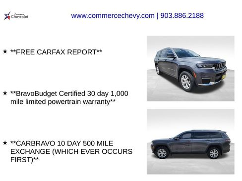 Used 2023 Jeep Grand Cherokee L Limited w/ MOPAR Finishing Package AWD/4WD image 5