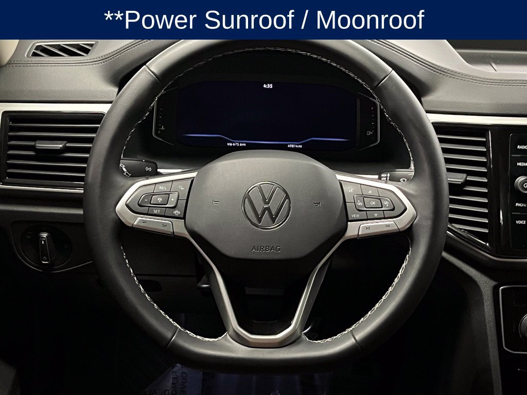 Used 2023 Volkswagen Atlas SE w/ Panoramic Sunroof Package AWD/4WD image 9