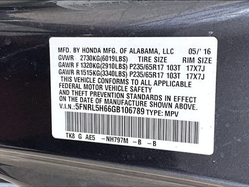 Used 2016 Honda Odyssey EX-L image 36