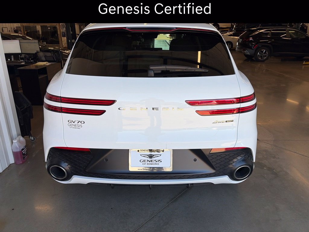 Certified 2025 Genesis GV70 3.5T Sport w/ Sport Prestige Package AWD/4WD image 10