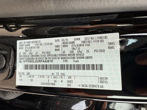 Used 2024 Ford F150 XLT w/ Mobile Office Package image 40