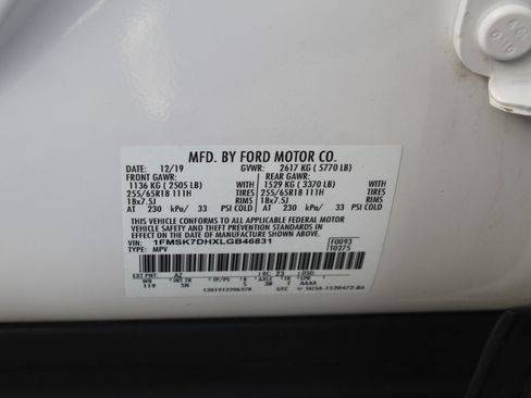 Used 2020 Ford Explorer XLT w/ Equipment Group 202A image 34