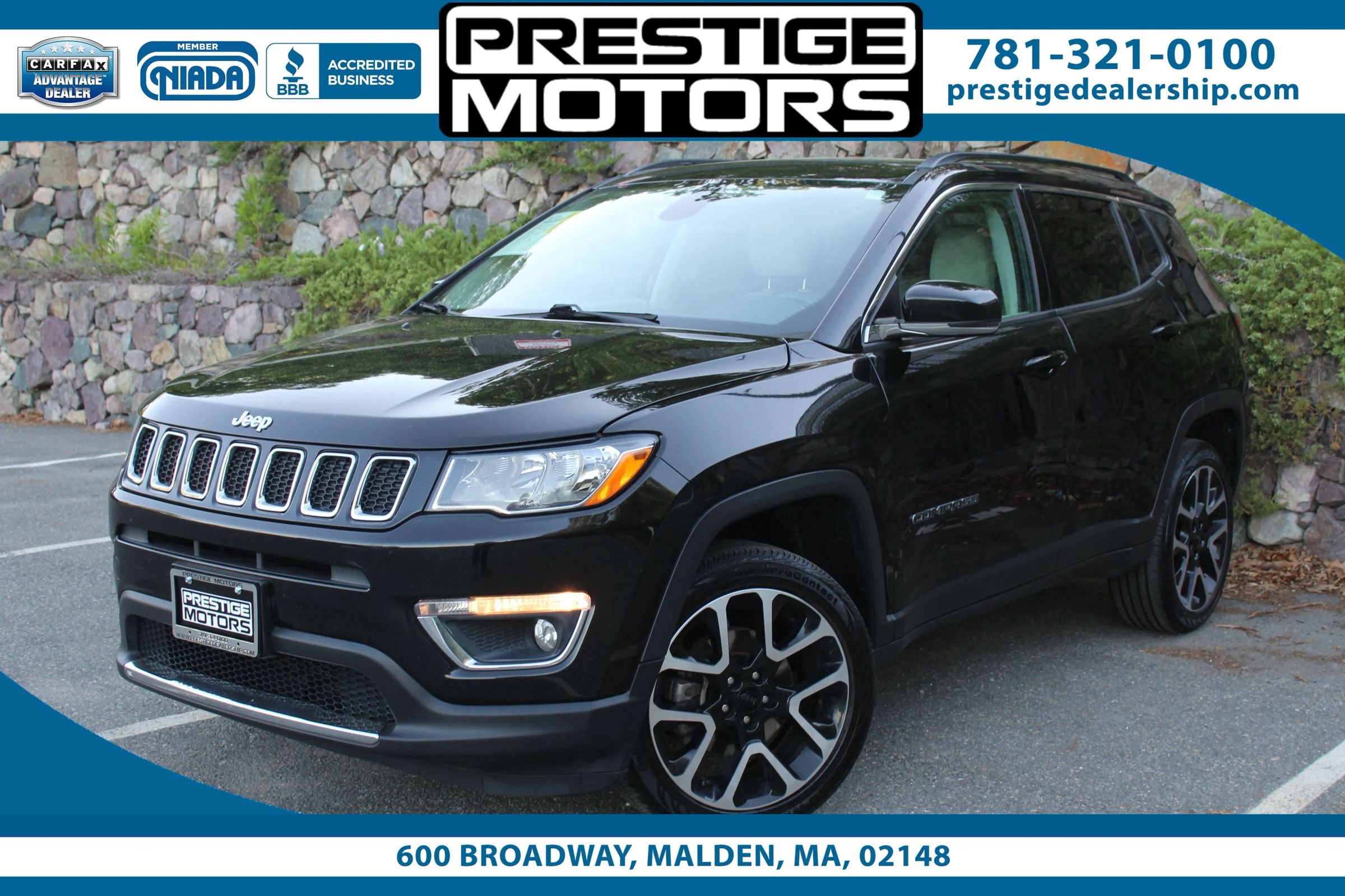 Used 2018 Jeep Compass Limited w/ Navigation Group AWD/4WD image 1