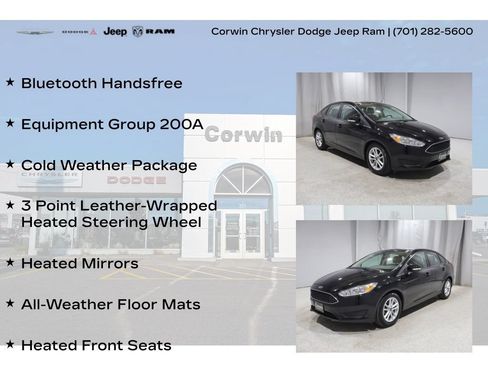 Used 2017 Ford Focus SE w/ Cold Weather Package FWD image 8