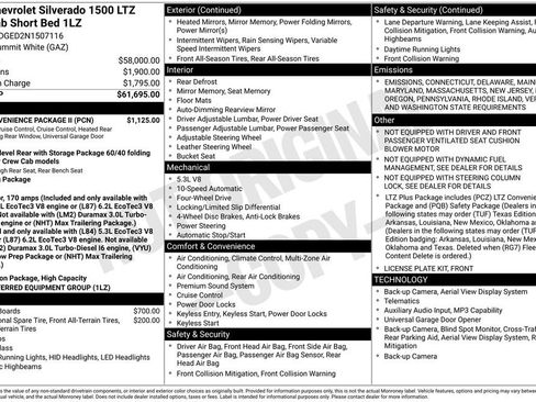 Certified 2022 Chevrolet Silverado 1500 LTZ w/ LTZ Convenience Package II image 11