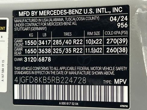 Used 2024 Mercedes-Benz GLE 63 AMG S w/ Driver Assistance Package image 50